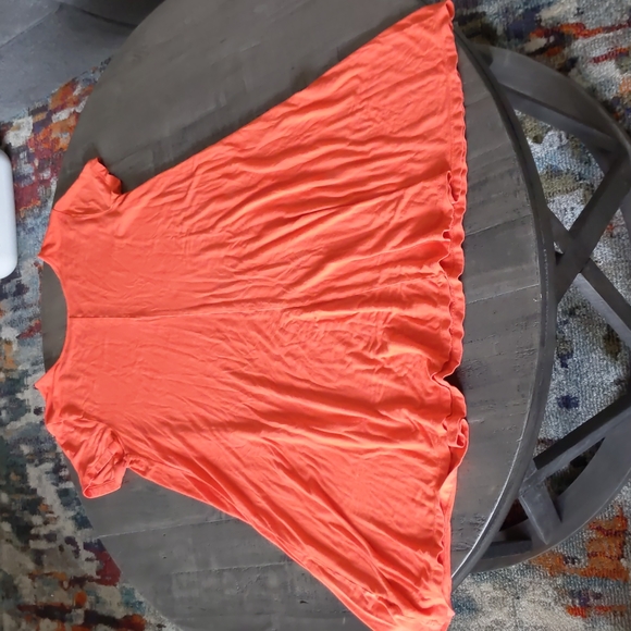 Old Navy orange scoop neck shift dress - Picture 5 of 6